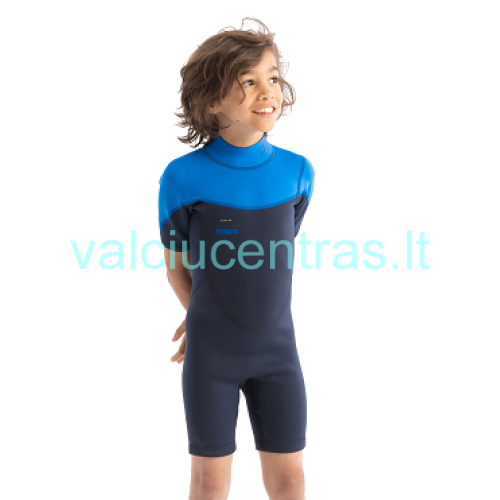 JOBE Boston Shorty 2mm vaikiškas neperšlampamas kostiumas mėlynas JOBE Boston Shorty 2mm vaikiškas neperšlampamas kostiumas mėlynas